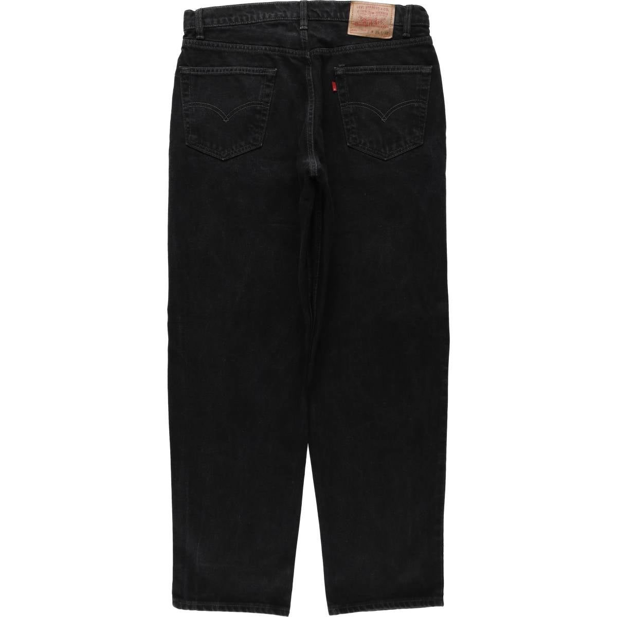 古着 90年代 リーバイス Levis 550 RELAXED FIT ブラックデニム