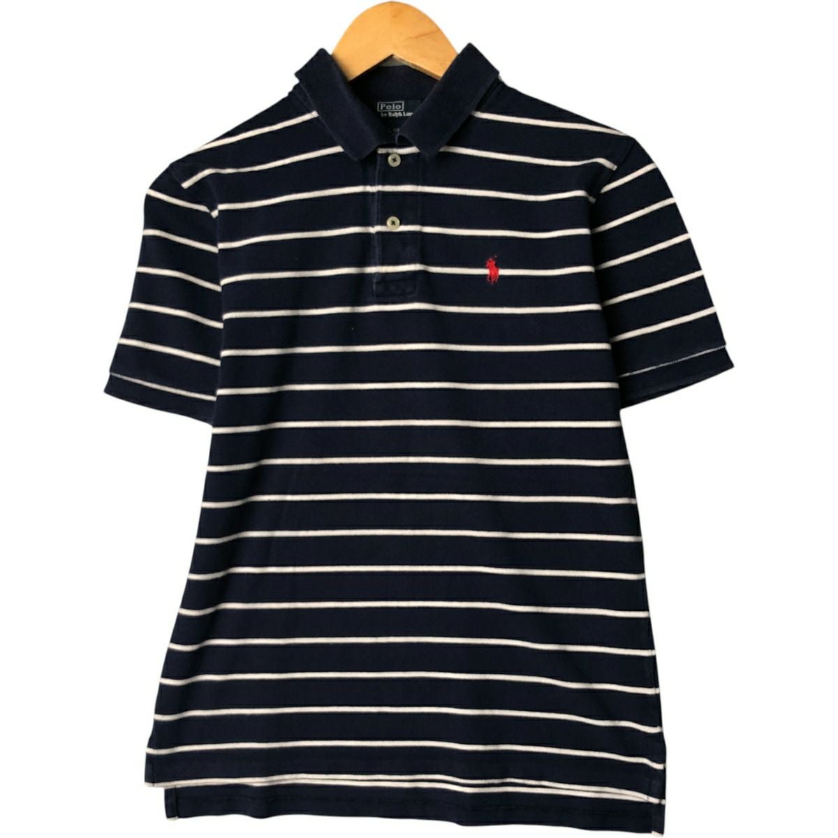 古着 ラルフローレン Ralph Lauren POLO by Ralph Lauren ボーダー柄 長袖 ラガーシャツ レディースS相当/eaa633965 古着 ラルフローレン Ralph Lauren POLO by ボーダー柄 長袖 ラガー