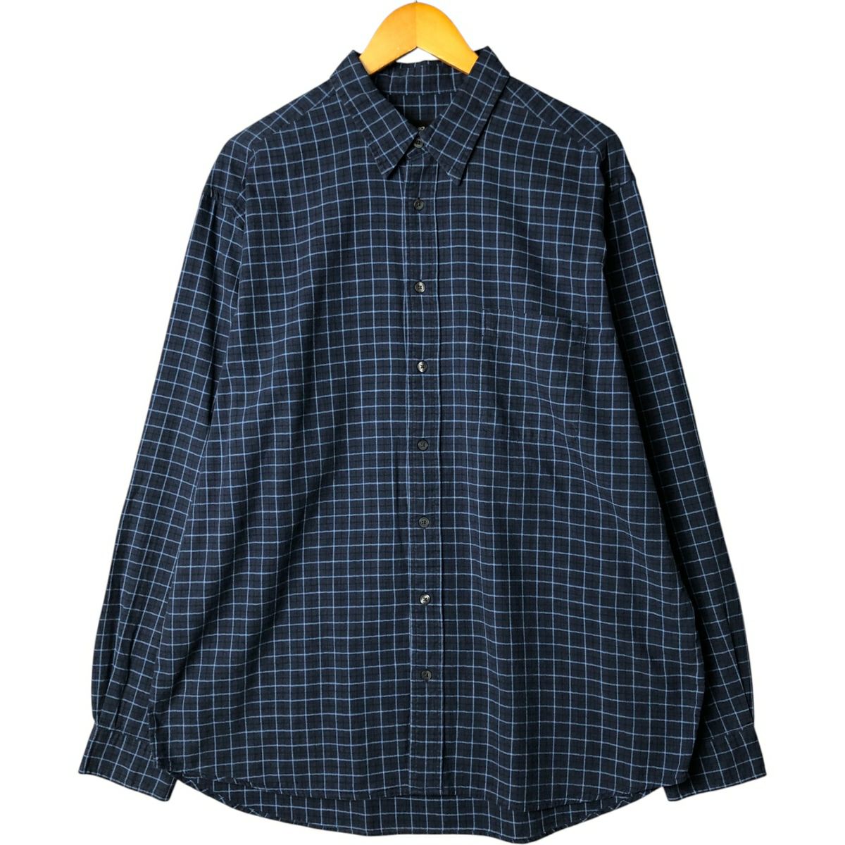 古着 エディーバウアー Eddie Bauer CLASSIC FIT ブラックウォッチチェック ボタンダウン 長袖 ライトネルシャツ メンズS相当/eaa592876 古着 エディーバウアー Eddie Bauer CLASSIC FIT ブラックウォッチ