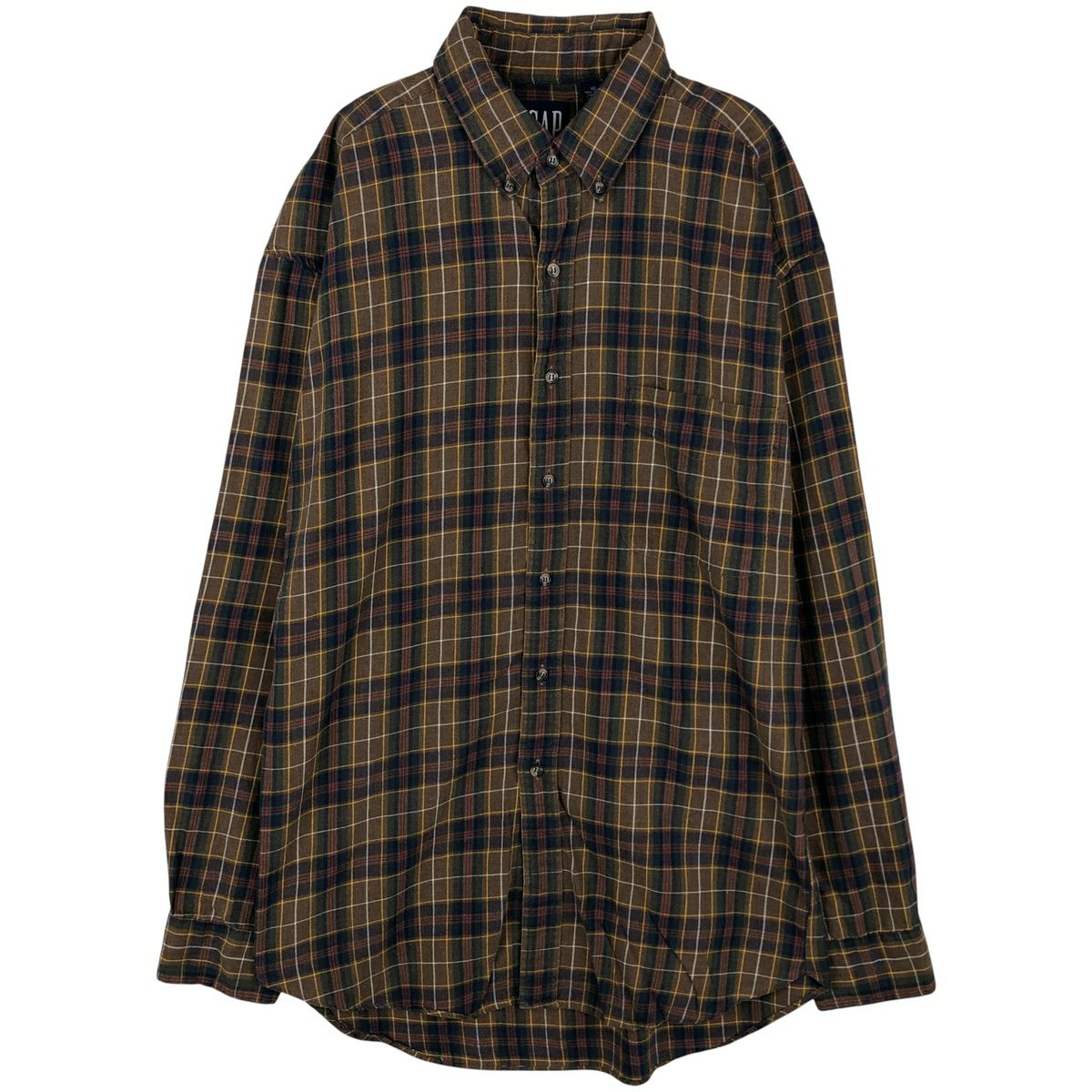 古着 90年代 ギャップ GAP オールドギャップ 長袖 デニムシャツ カナダ製 メンズXS相当 ヴィンテージ/eaa618359 古着 90年代 ギャップ GAP オールドギャップ 長袖 ボタンダウンデニム