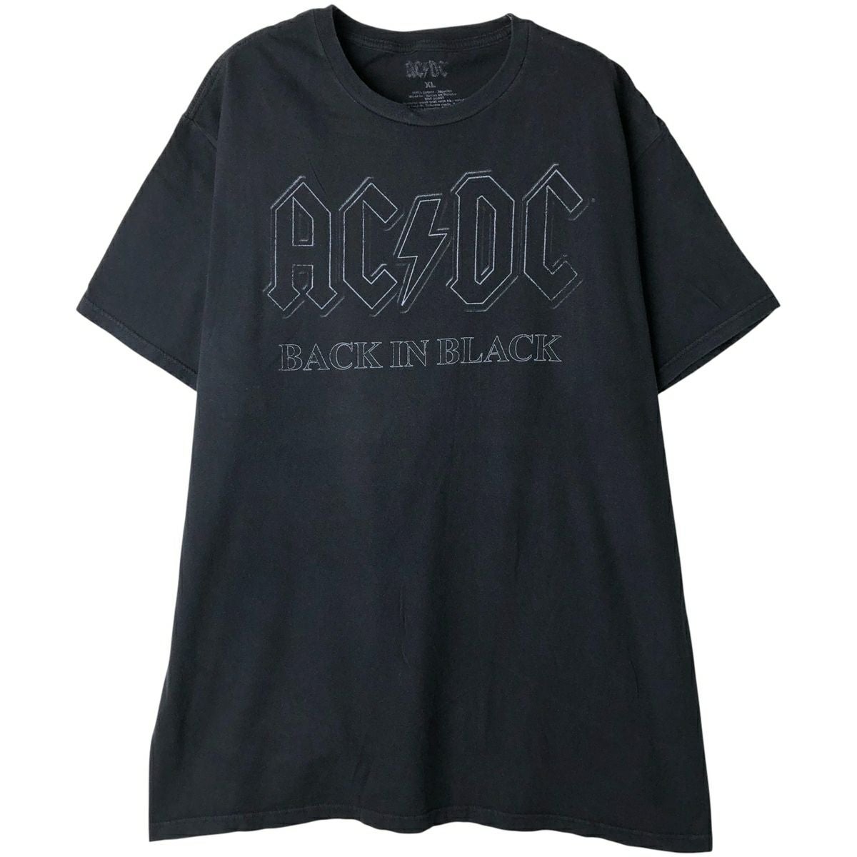 古着 00年代 AC/DC エーシーディーシー バンドTシャツ バンT メンズXL