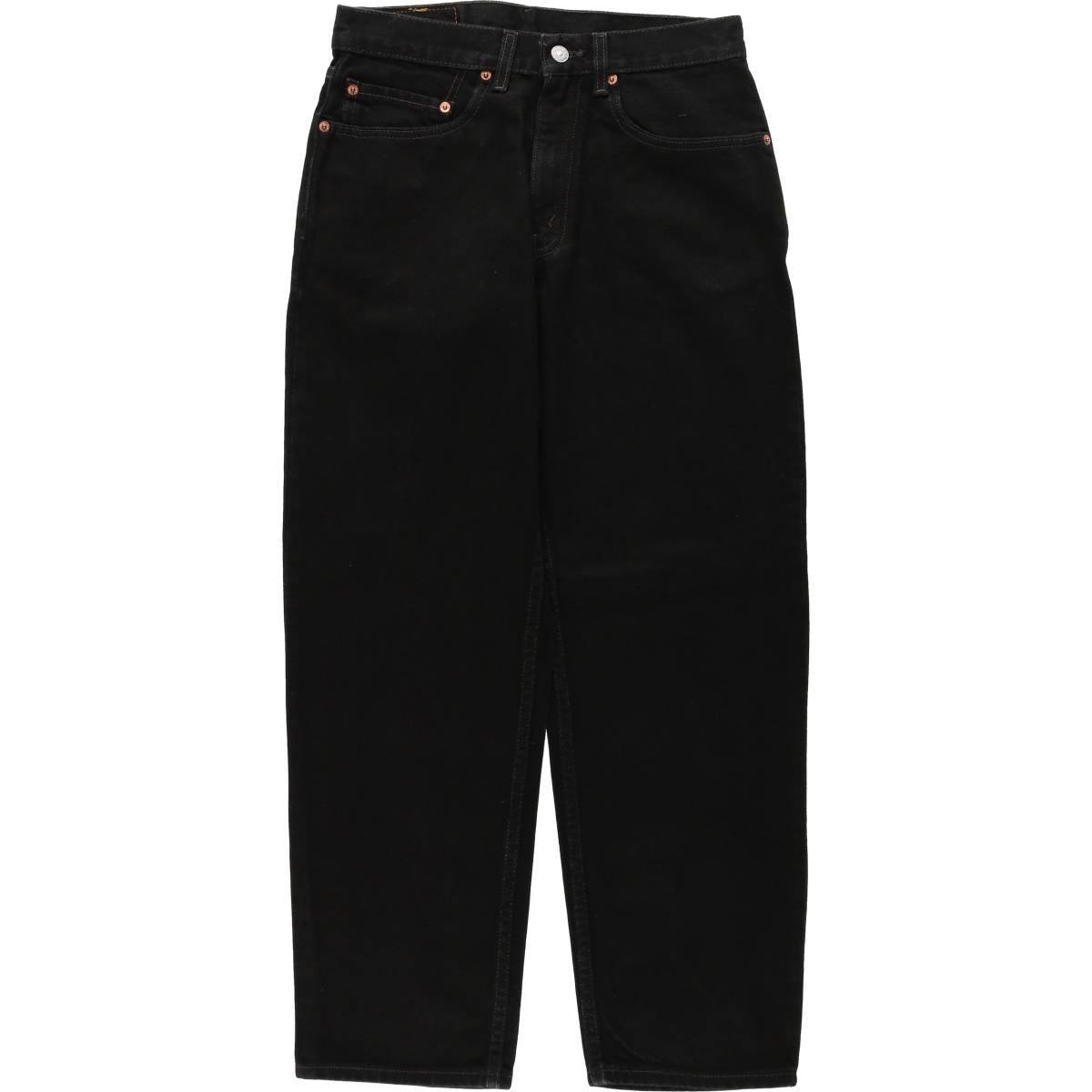 古着 00年代 リーバイス Levis 550 RELAXED FIT ブラックデニム