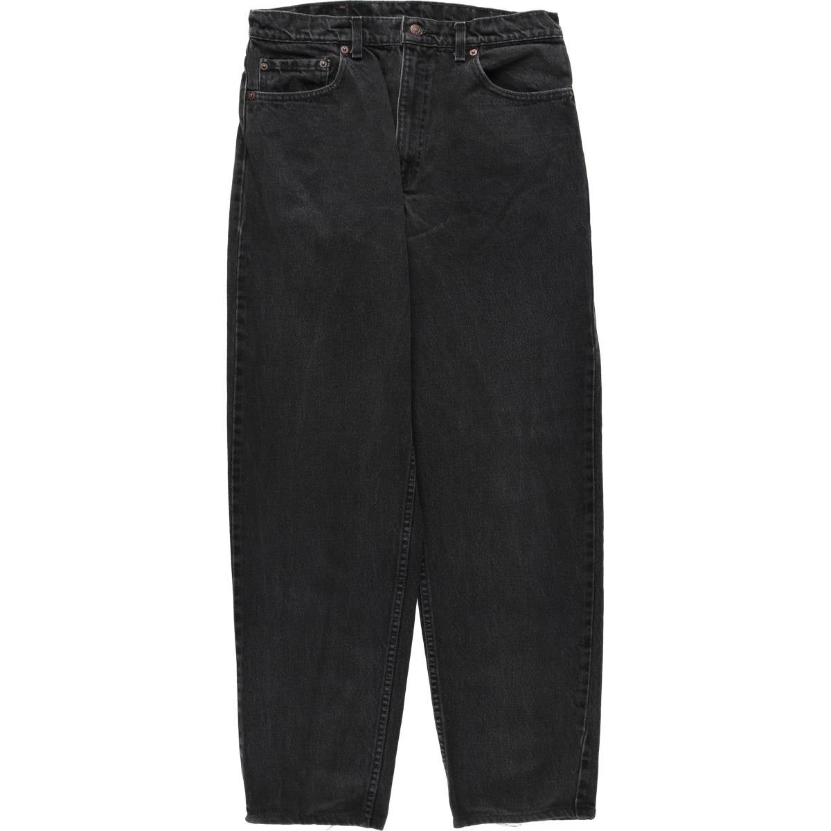 古着 90年代 リーバイス Levis 40505-4159 ブラックデニム テーパード