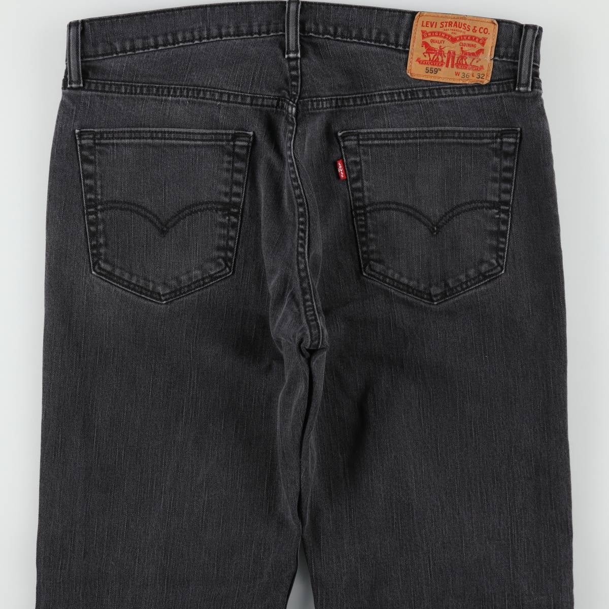 古着 リーバイス Levis 559 ブラックデニム ストレートデニムパンツ