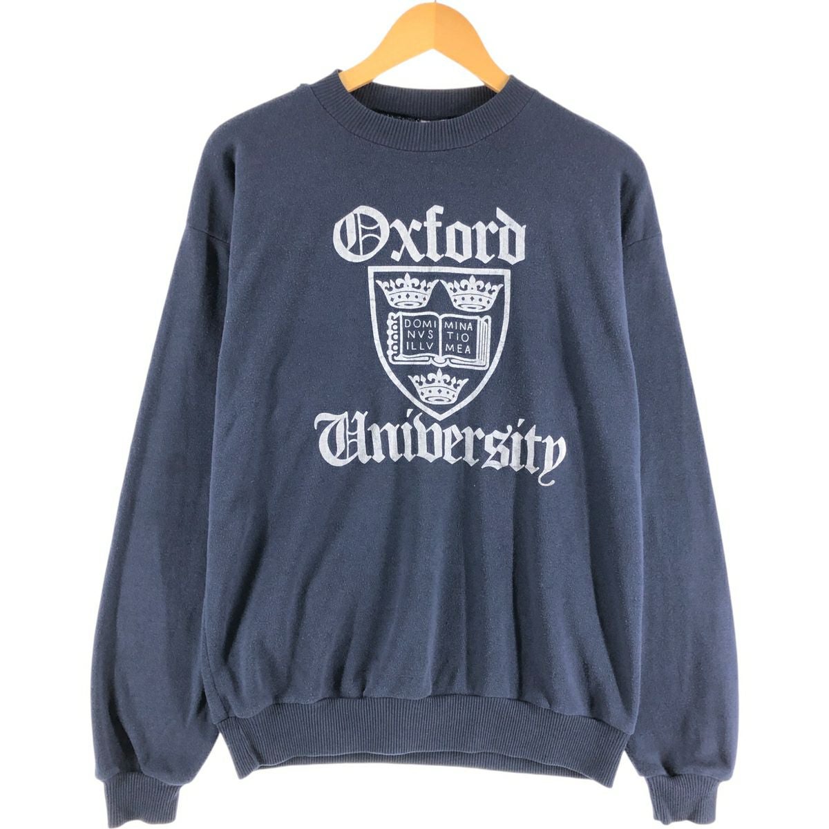 古着 80年代 splash OXFORD オックスフォード大学 カレッジスウェット