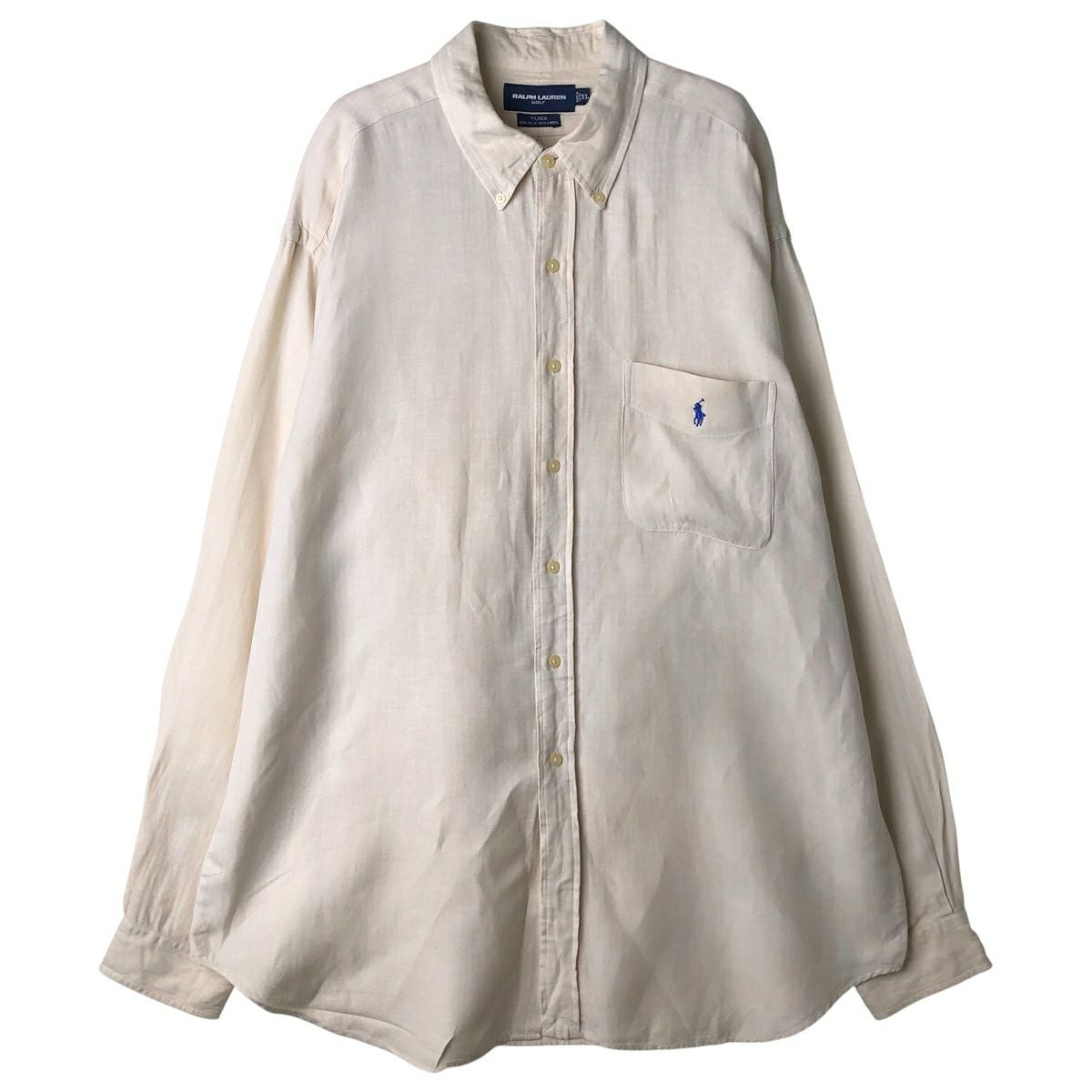 古着 ラルフローレン Ralph Lauren GOLF TILDEN 長袖 ボタンダウン