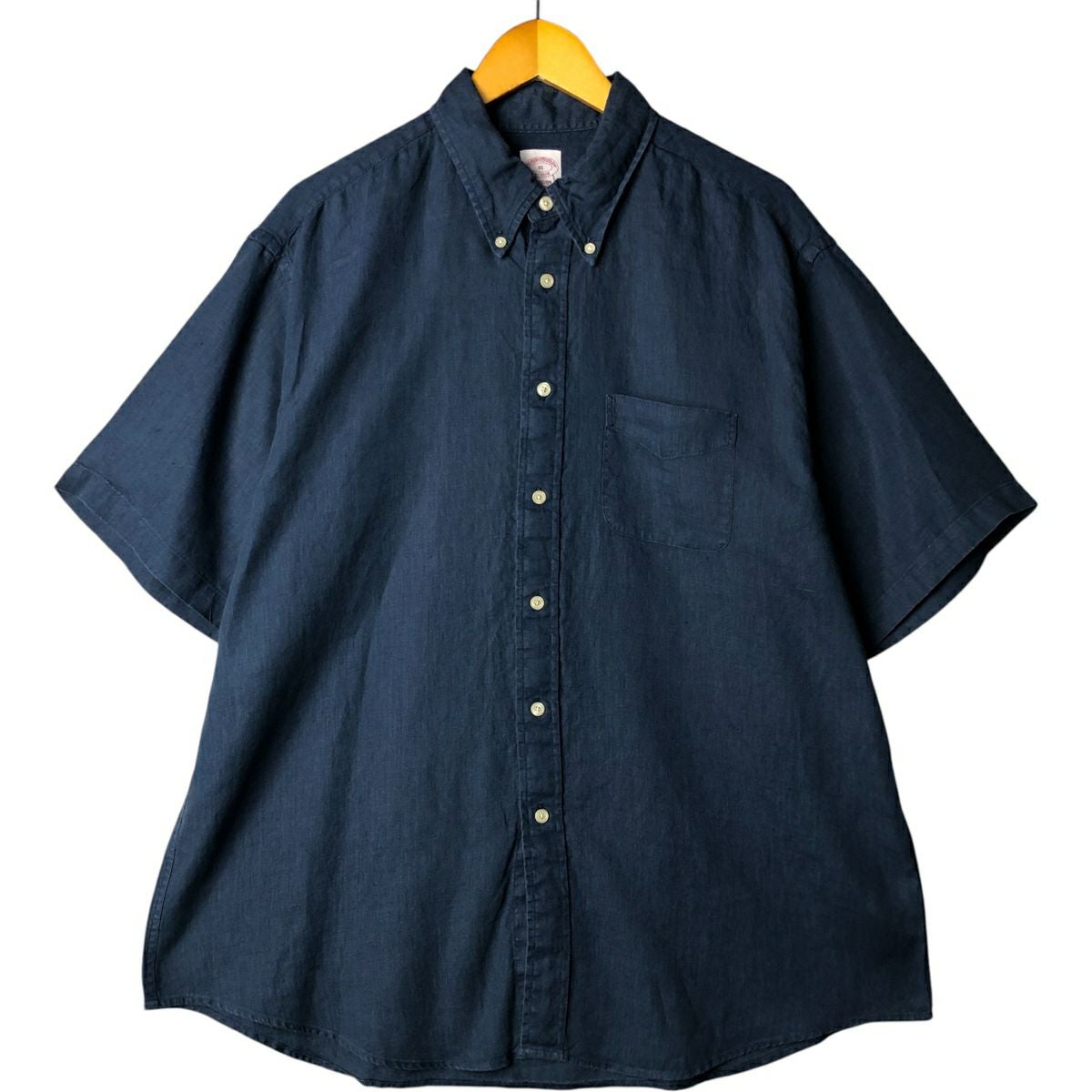 古着 ブルックスブラザーズ Brooks Brothers Est.1818 半袖 リネン