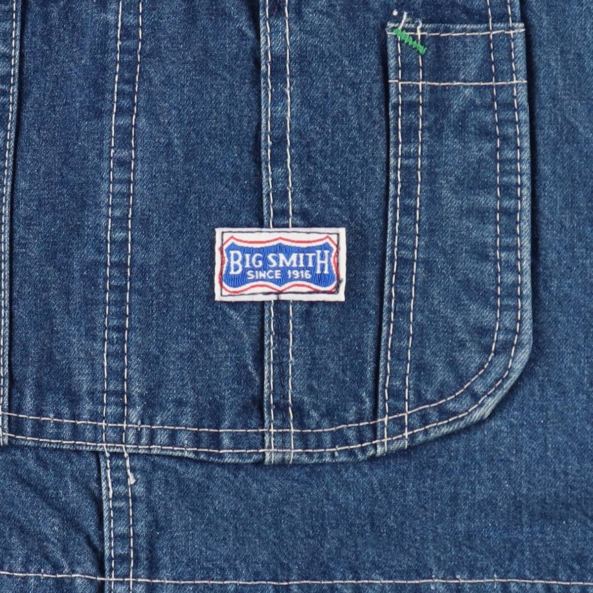 古着 ビッグサイズ ビッグスミス Big Smith デニムオーバーオール USA