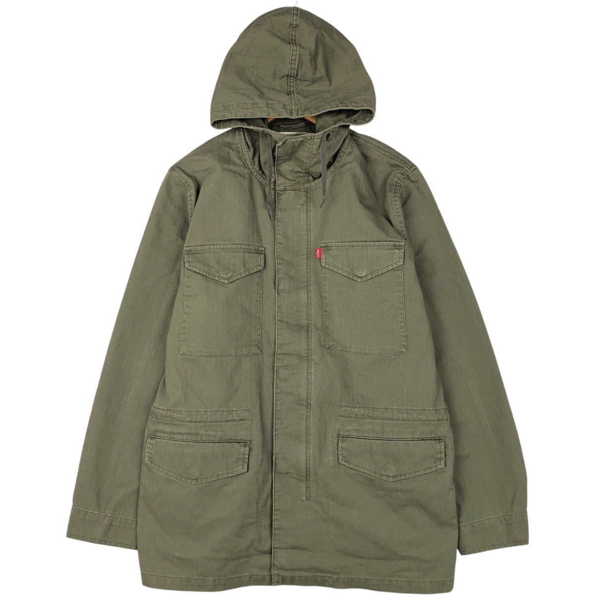 セールHISTORY REPEATSミリタリージャケットLサイズ 古着 リーバイス Levis スタンドカラー 中綿入り ミリタリージャケット