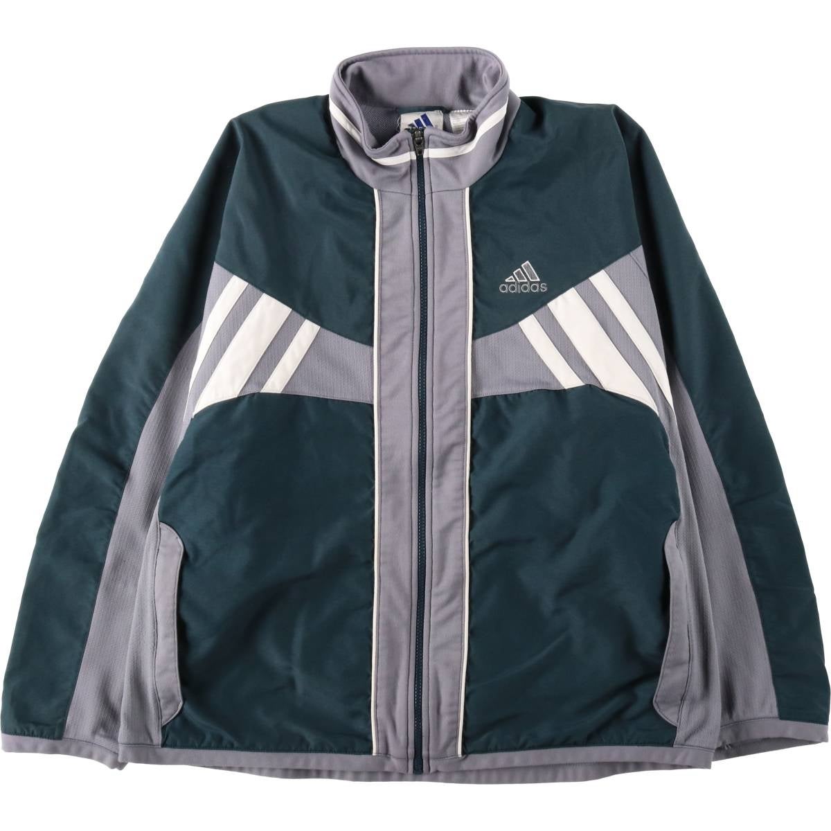 古着 90年代 アディダス adidas フード付き ウインドブレーカー メンズ