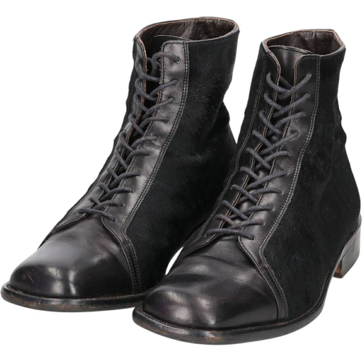 古着 カバロ Cavallo ジョッキー乗馬ブーツ ロングブーツ 6 1/2 メンズ