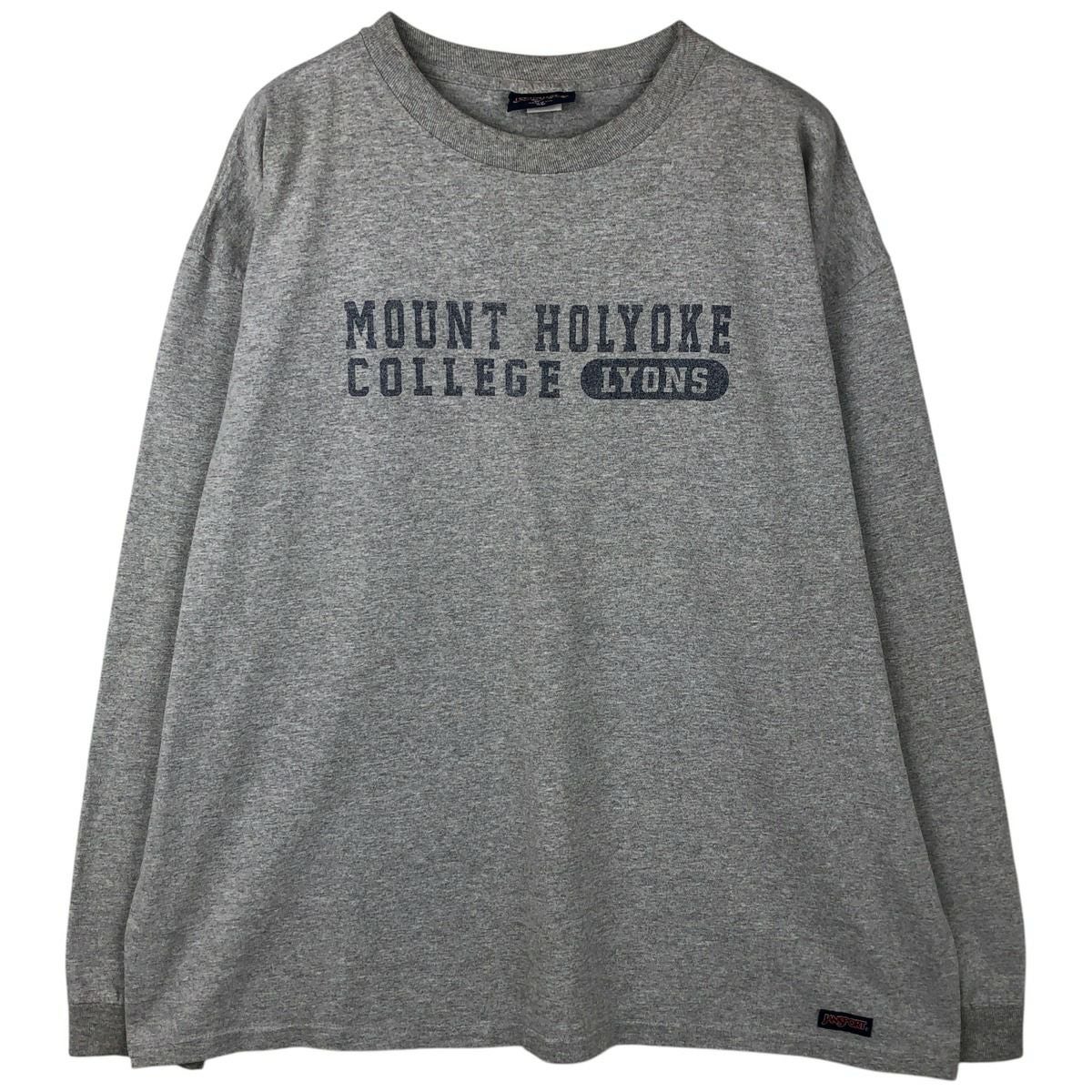 古着 90年代 ジャンスポーツ JANSPORT ロングTシャツ ロンT メンズM