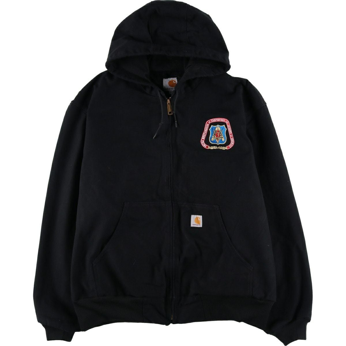 古着 カーハート Carhartt アクティブジャケット ダックフルジップ