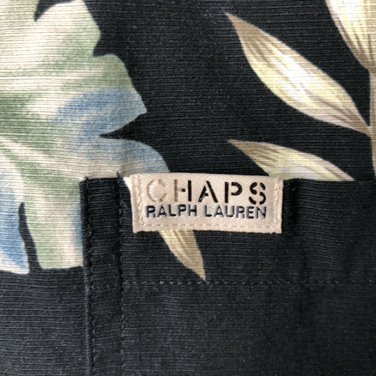 古着 ラルフローレン Ralph Lauren CHAPS チャップス ボタニカル柄
