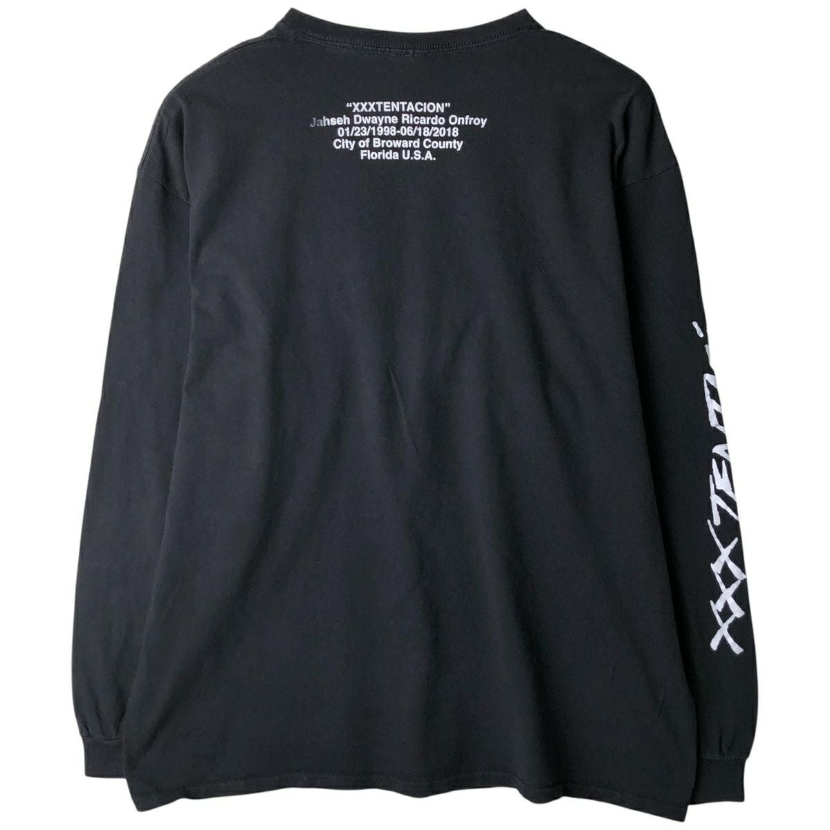 古着 XXXTENTACION XXXテンタシオン ロンT ラップTシャツ ラップT