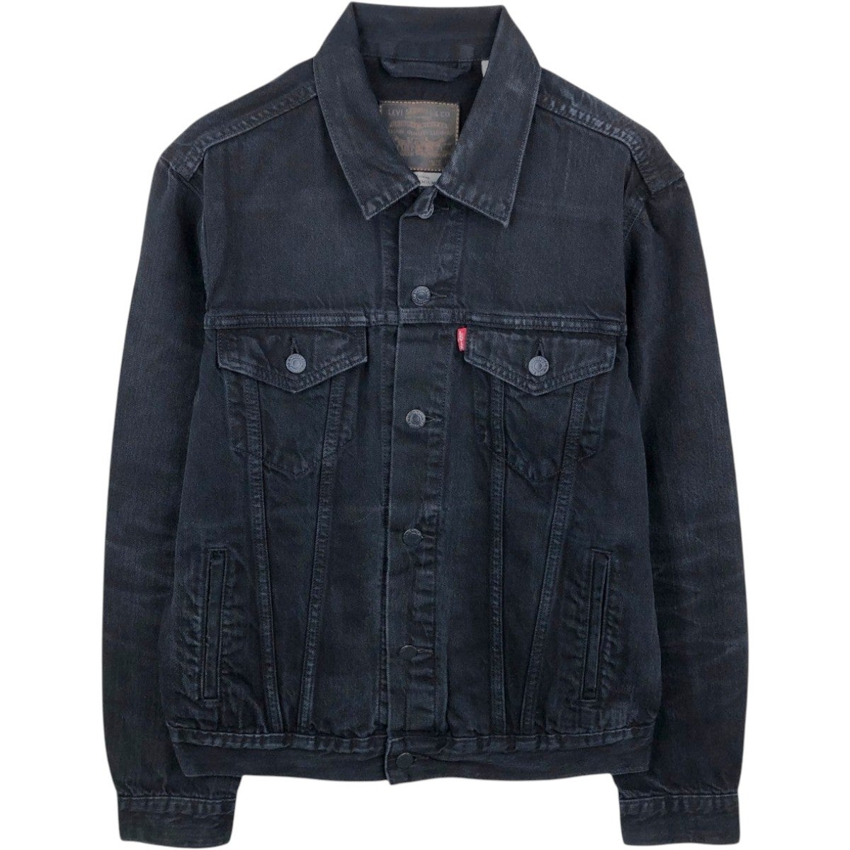 古着 リーバイス Levis LEVIS PREMIUM ブラック デニムジャケット G