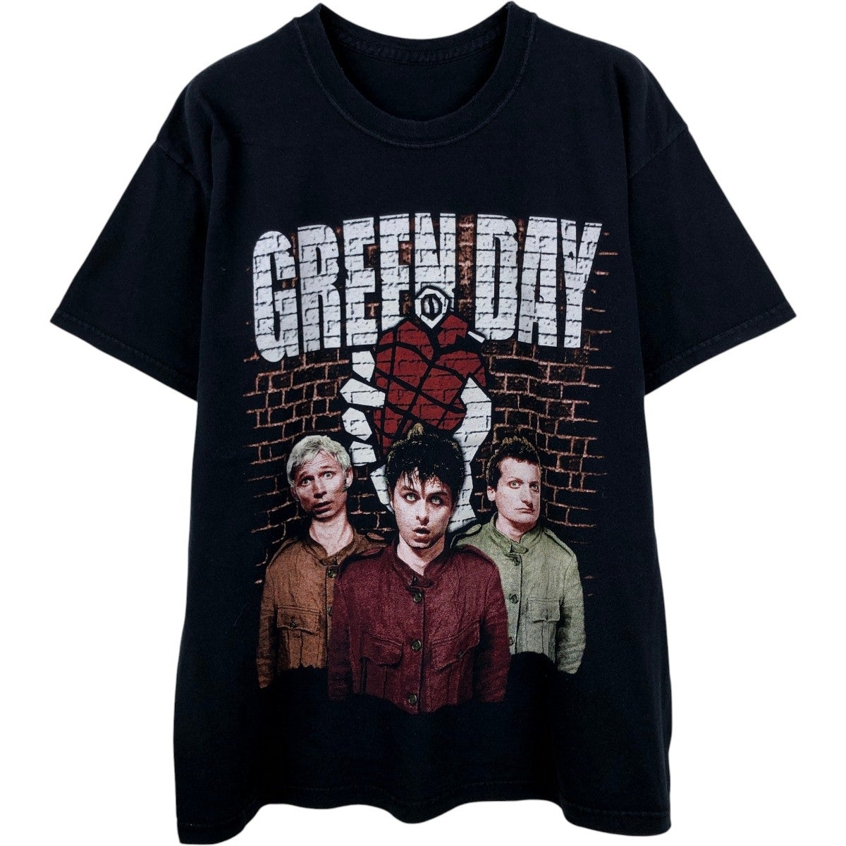 古着 GREEN DAY グリーンデイ バンドTシャツ バンT メンズXXL相当