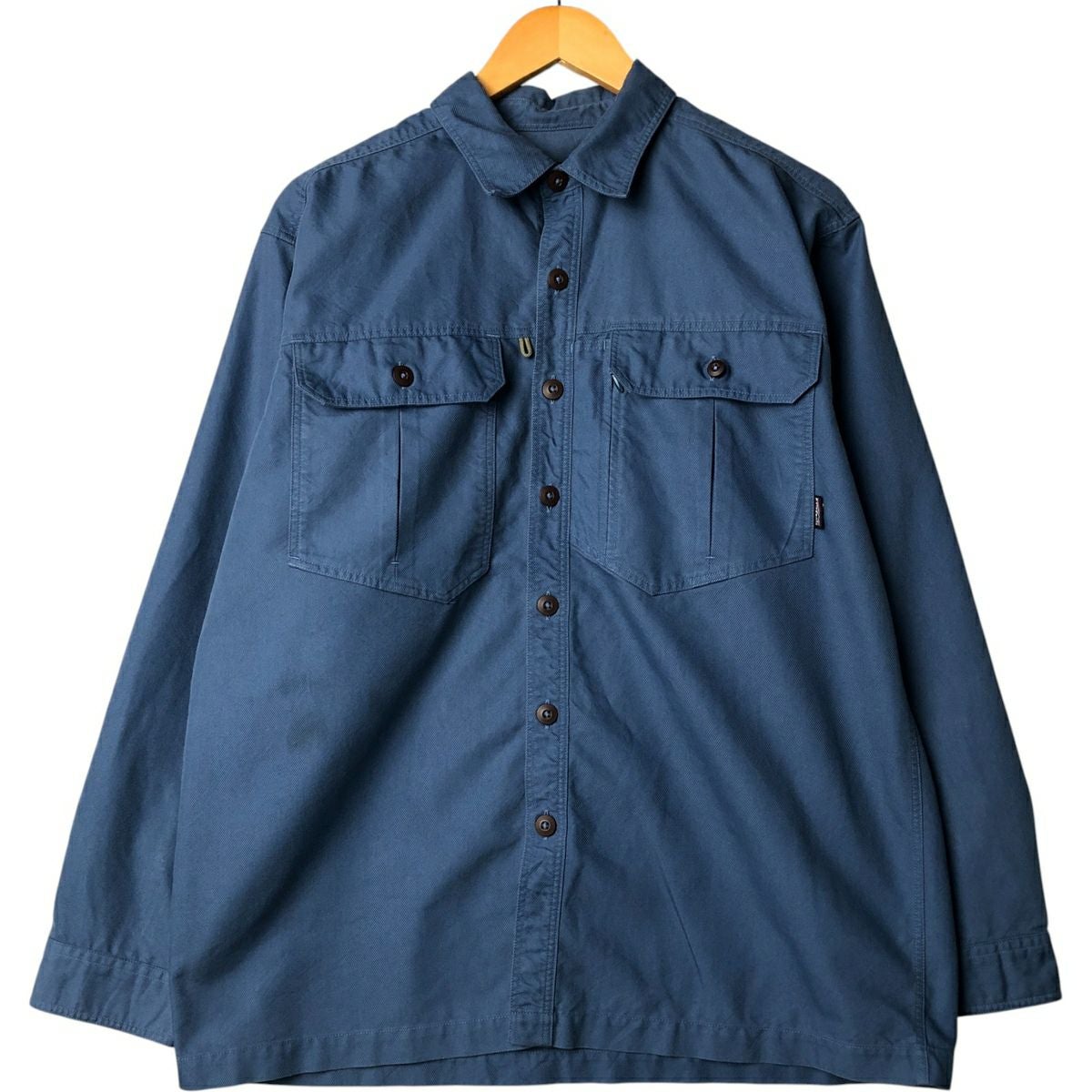 美品　パタゴニア　シャツ 極美品 M 93年 海藻 ACシャツ パタゴニア patagonia アロハ 青