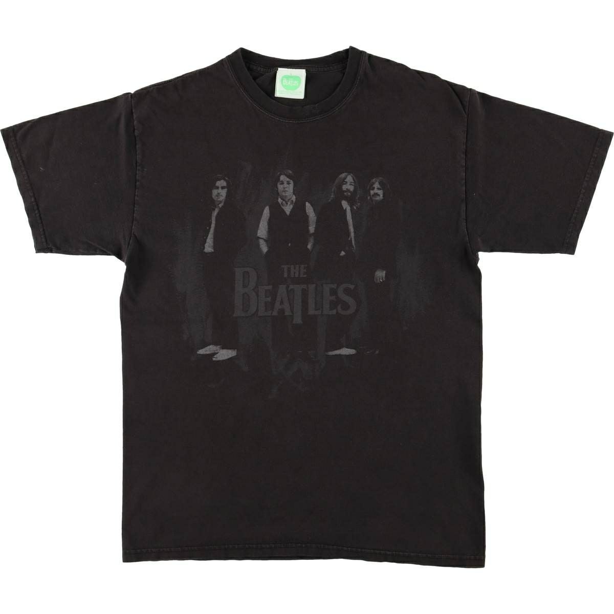 古着 00年代 THE BEATLES ビートルズ バンドTシャツ バンT メンズM相当