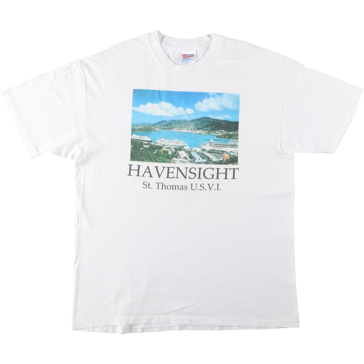 古着 90年代 ヘインズ Hanes プリントTシャツ USA製 メンズXL相当