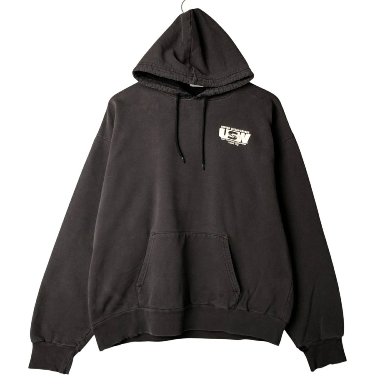 古着 Cotton Exchange カレッジ スウェットプルオーバーパーカー USA製 メンズL相当/eaa458882 古着 Cotton Exchange カレッジ スウェットプルオーバーパーカー USA製