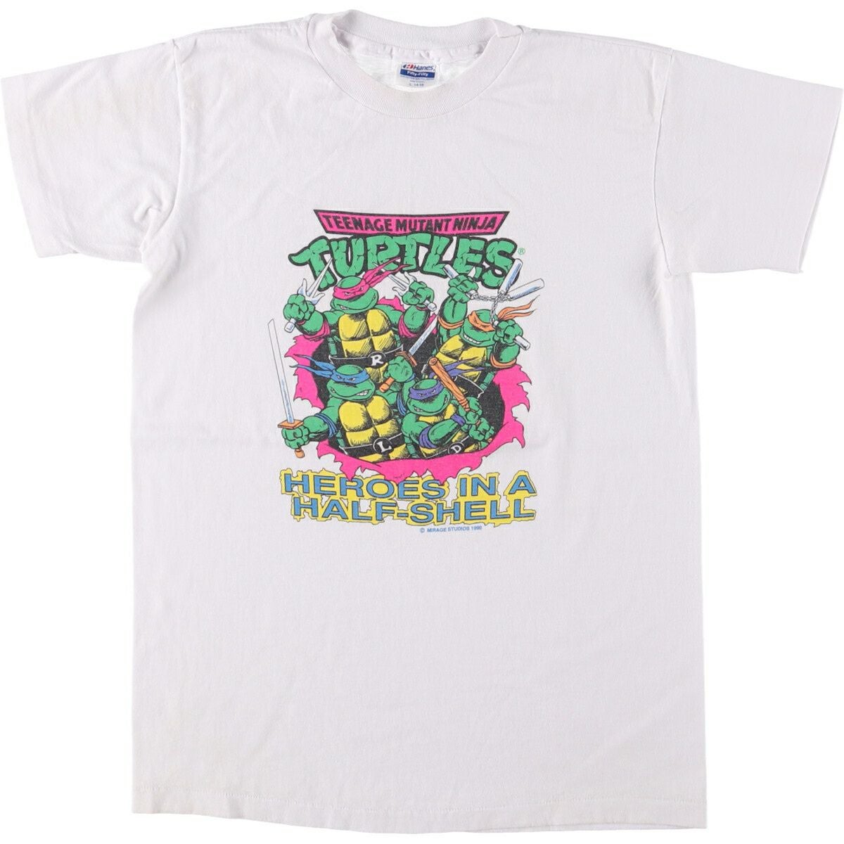古着 90年代 ヘインズ Hanes Teenage Mutant Ninja Turtles