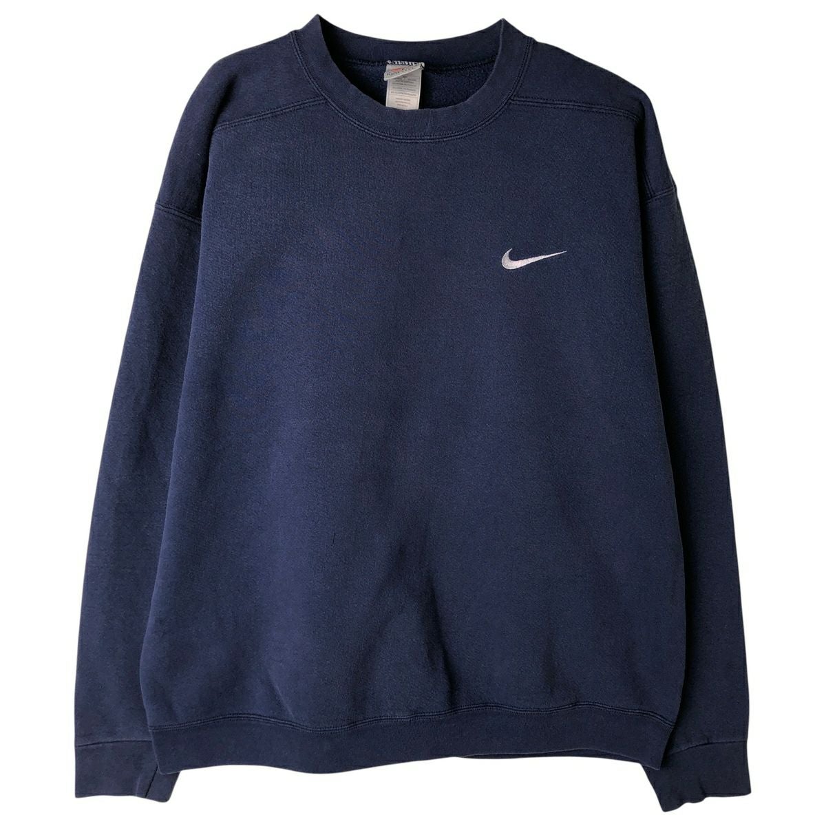 古着 90年代 ナイキ NIKE ワンポイントロゴスウェットシャツ