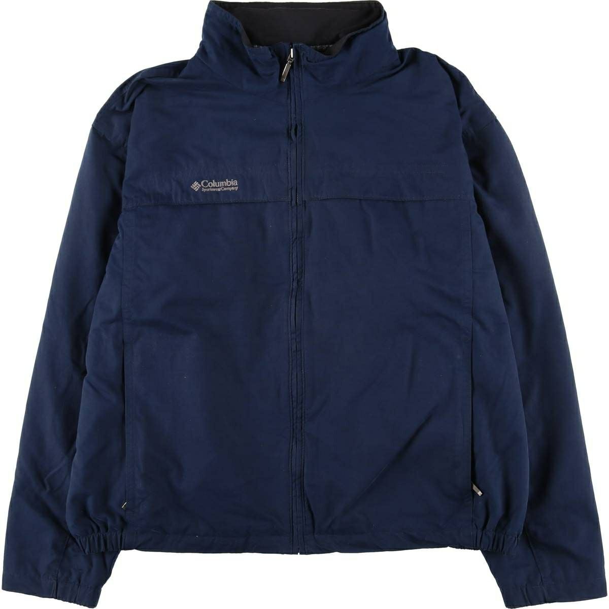 古着 90～00年代 コロンビア Columbia ハーフジップ ナイロンパーカー