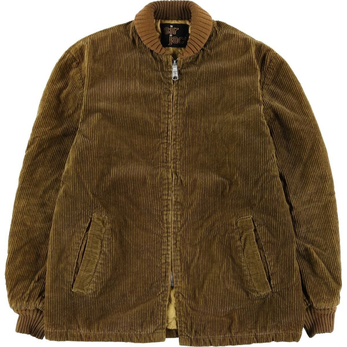 古着 60~70年代 OAKBROOK SPORTSWEAR 中綿入り コーデュロイ ファラオジャケット メンズXL相当 ヴィンテージ/eaa616975 古着 60～70年代 OAKBROOK SPORTSWEAR 中綿入り コーデュロイ ファラオ