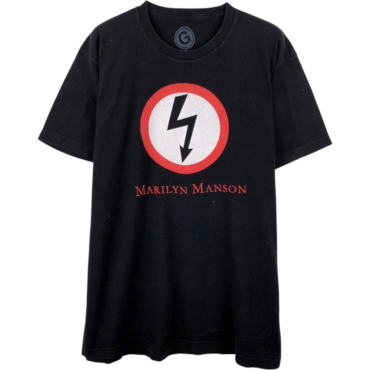 ほぼ新品　00s　2003年　マリリンマンソン　Ｔシャツ　バンT　半袖　黒　Ｓ ほぼ新品 00s 2003年 マリリンマンソン Tシャツ バンT 半袖 黒 S