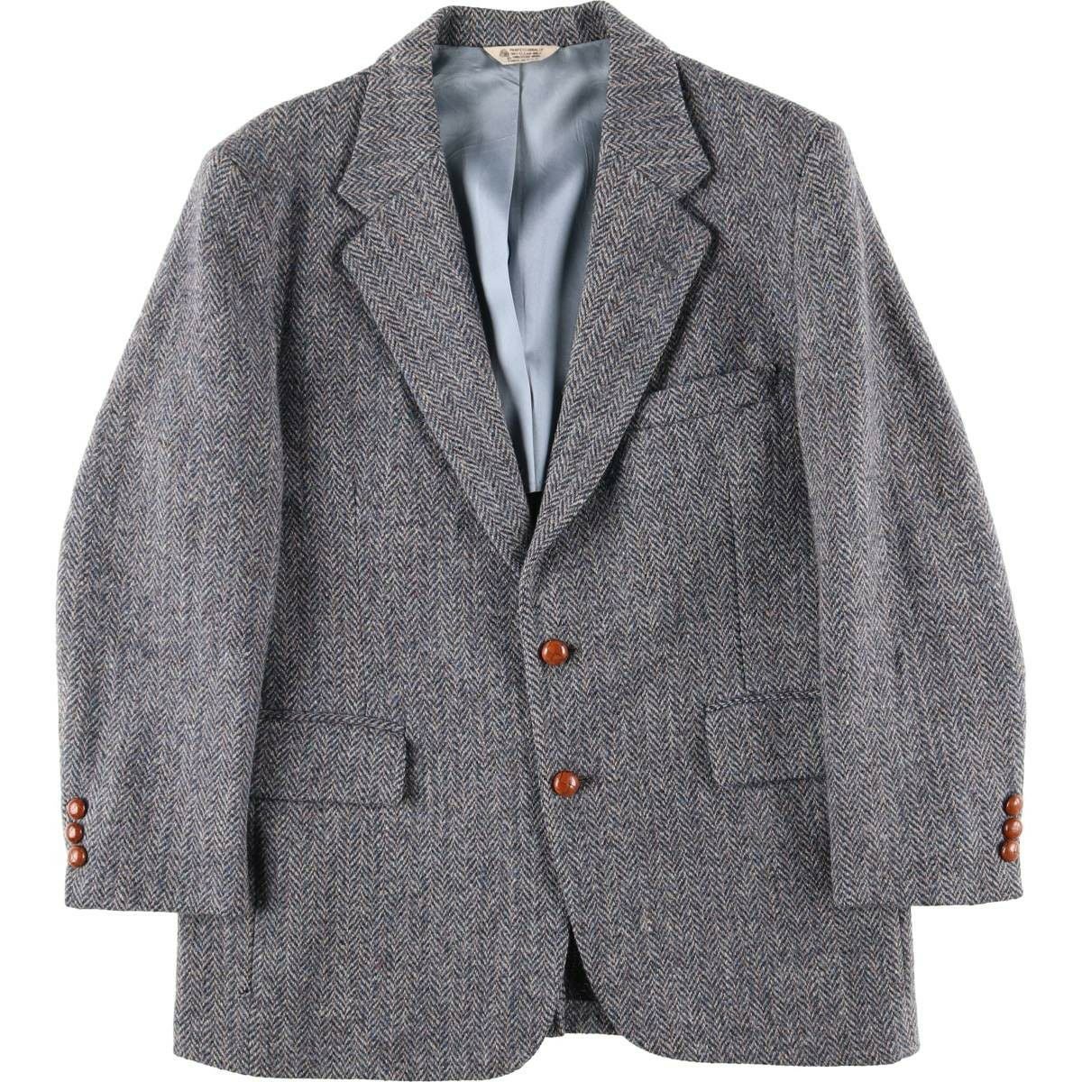 古着 80～90年代 ランズエンド LANDS END Harris Tweed ハリスツイード