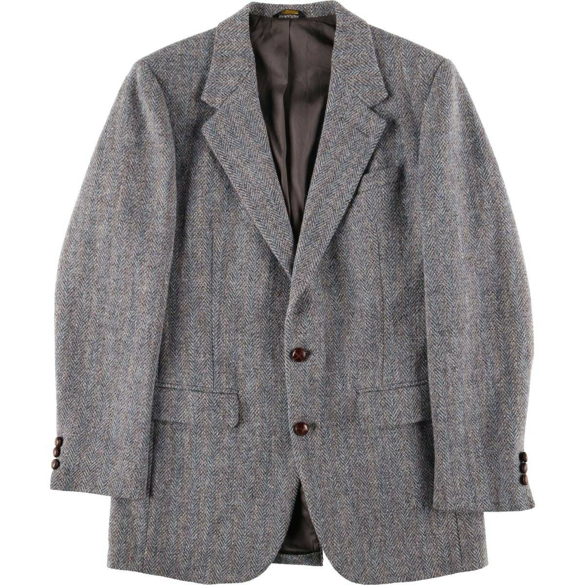 古着 80～90年代 ランズエンド LANDS END Harris Tweed ハリスツイード