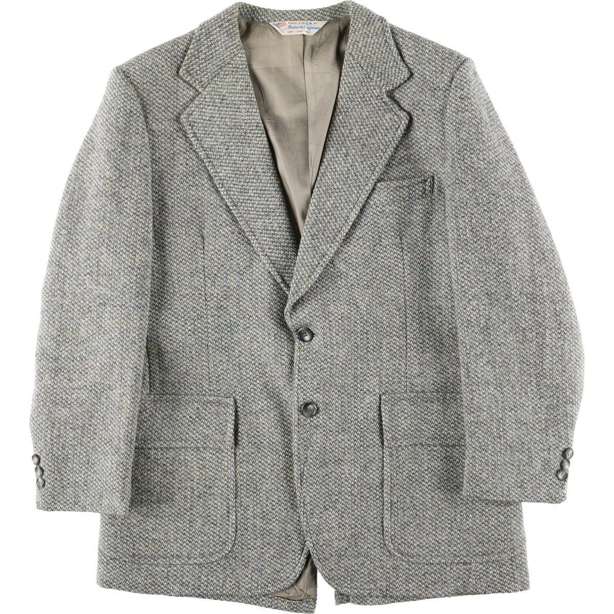 古着 80～90年代 Adams Row Harris Tweed ハリスツイード ヘリンボーン