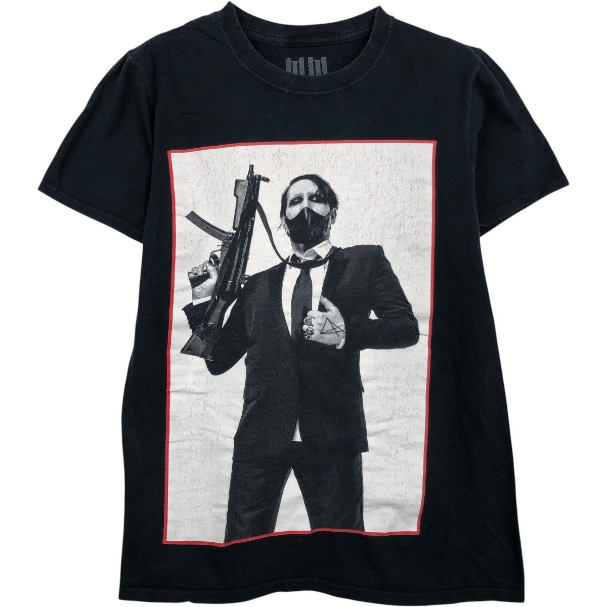 古着 MARILYN MANSON マリリンマンソン バンドTシャツ バンT メンズS