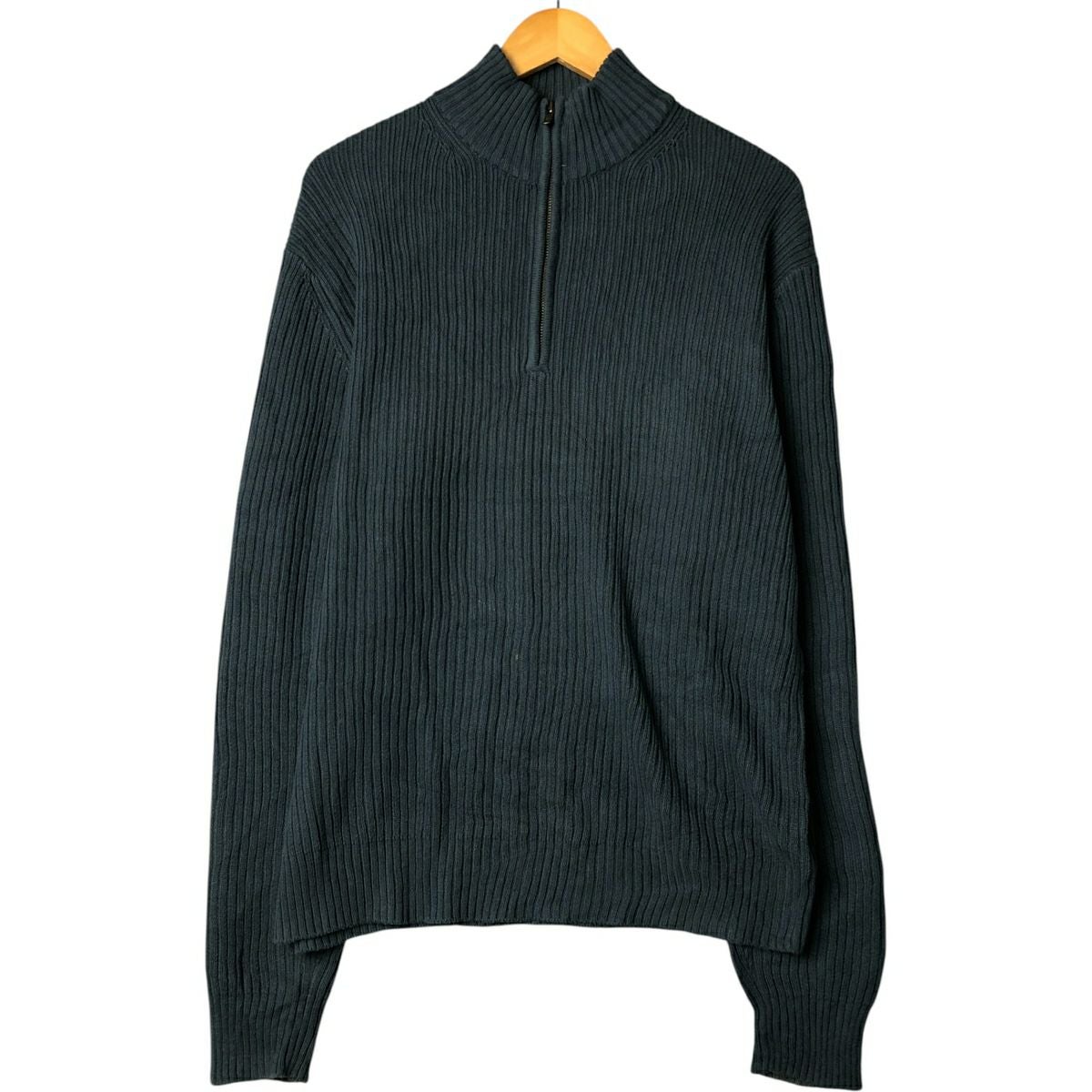 古着 90～00年代 カルバンクライン Calvin klein JEANS リブ編み V