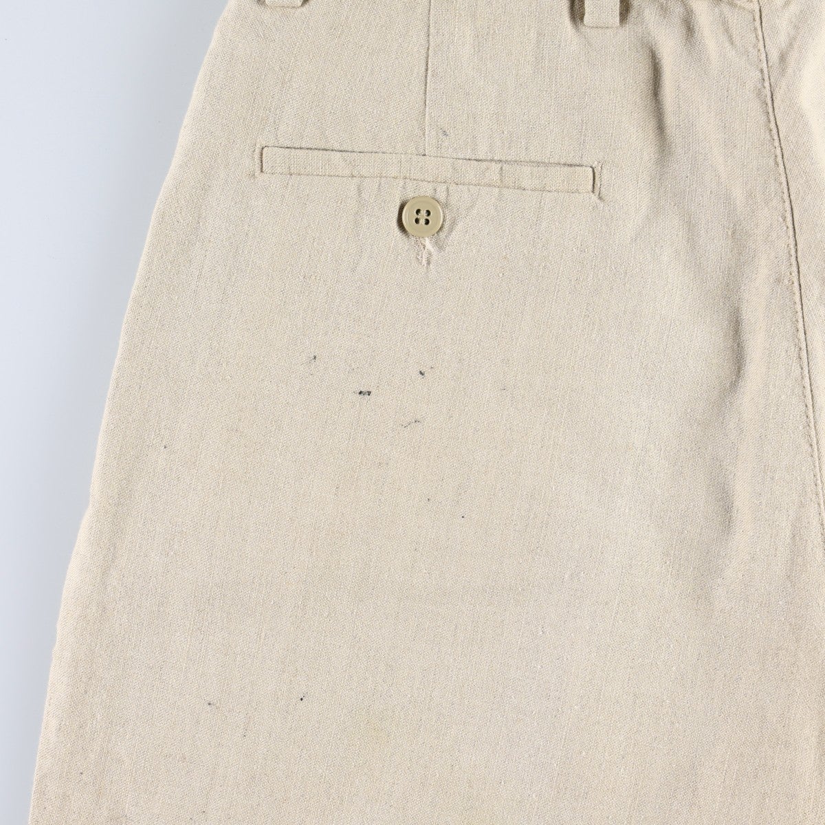 古着 90年代 ドッカーズ DOCKERS RECODE ツータック リネン×コットン