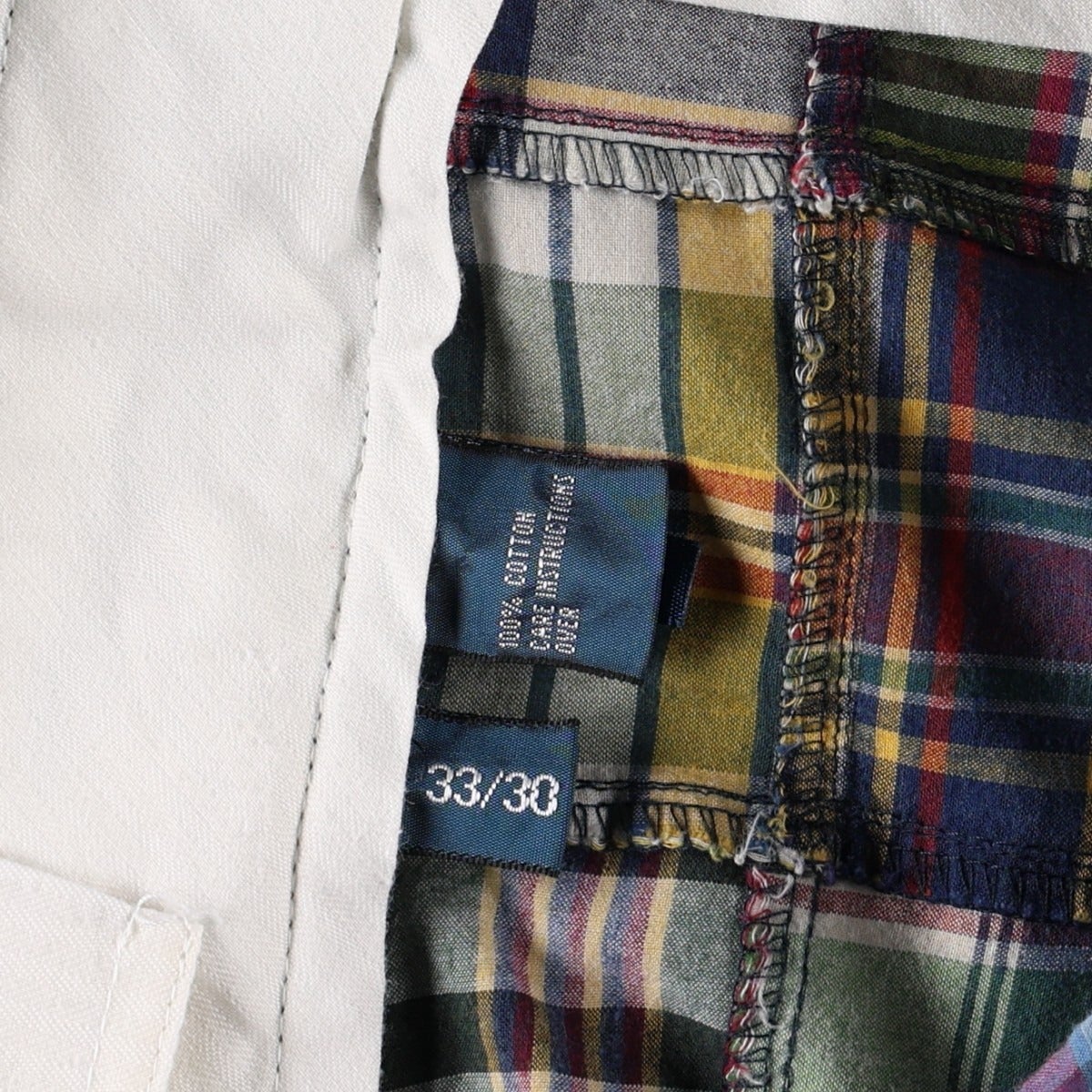 古着 ラルフローレン Ralph Lauren POLO by Ralph Lauren パッチワーク