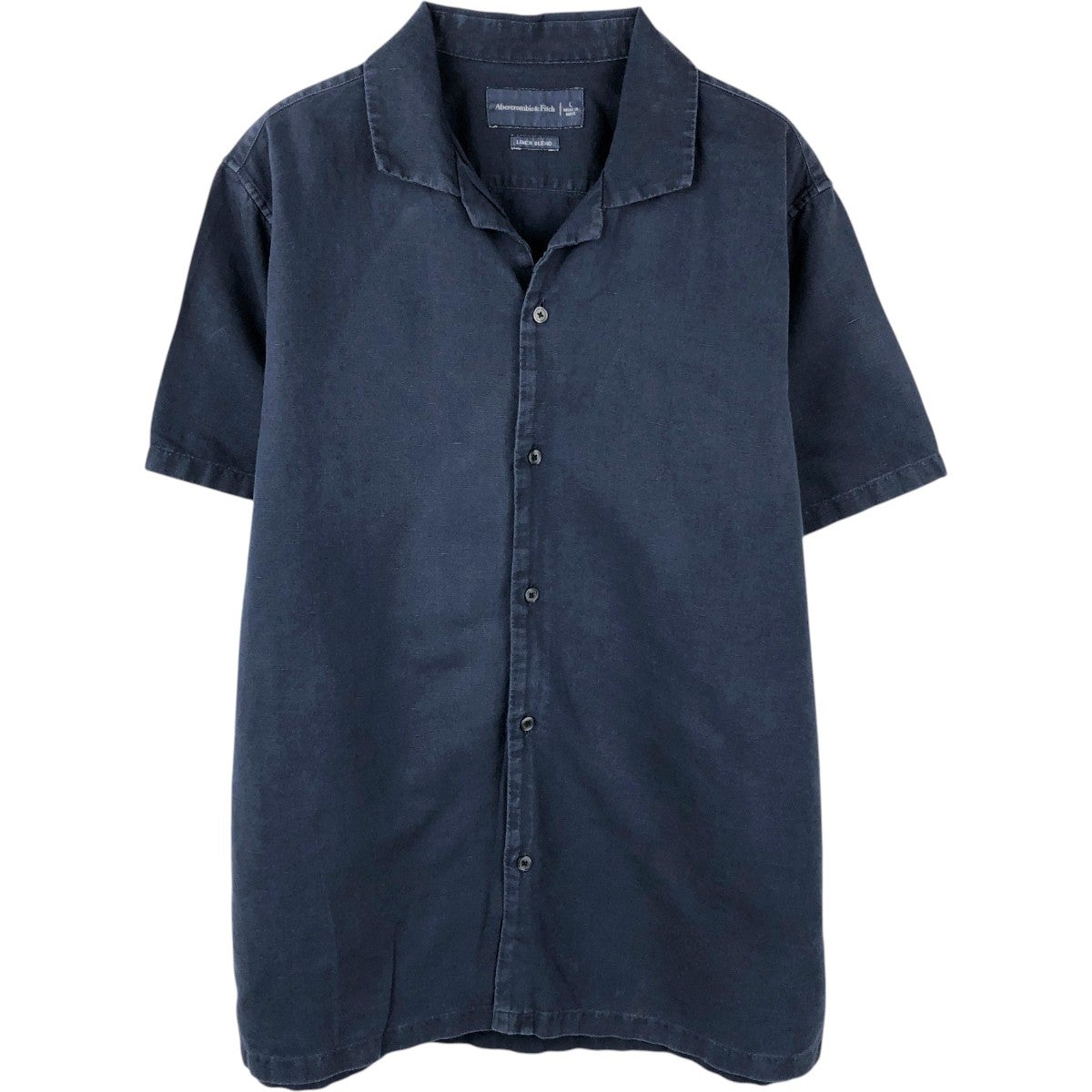 古着 ドッカーズ DOCKERS RECODE 半袖 オープンカラー リネンシャツ