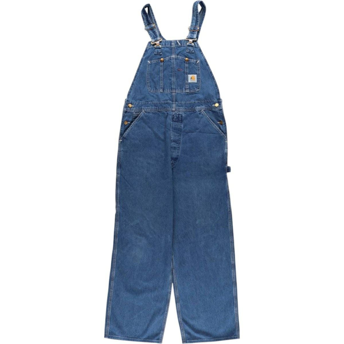 古着 ビッグサイズ カーハート Carhartt デニムオーバーオール メンズ