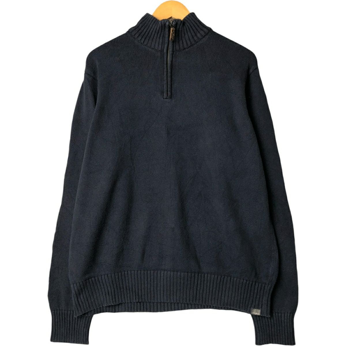 古着 エディーバウアー Eddie Bauer コットンニットセーター メンズL