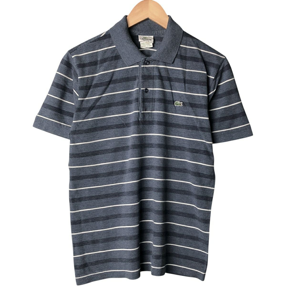 古着 ラコステ LACOSTE フランス企画 半袖 ポロシャツ 3 メンズS相当
