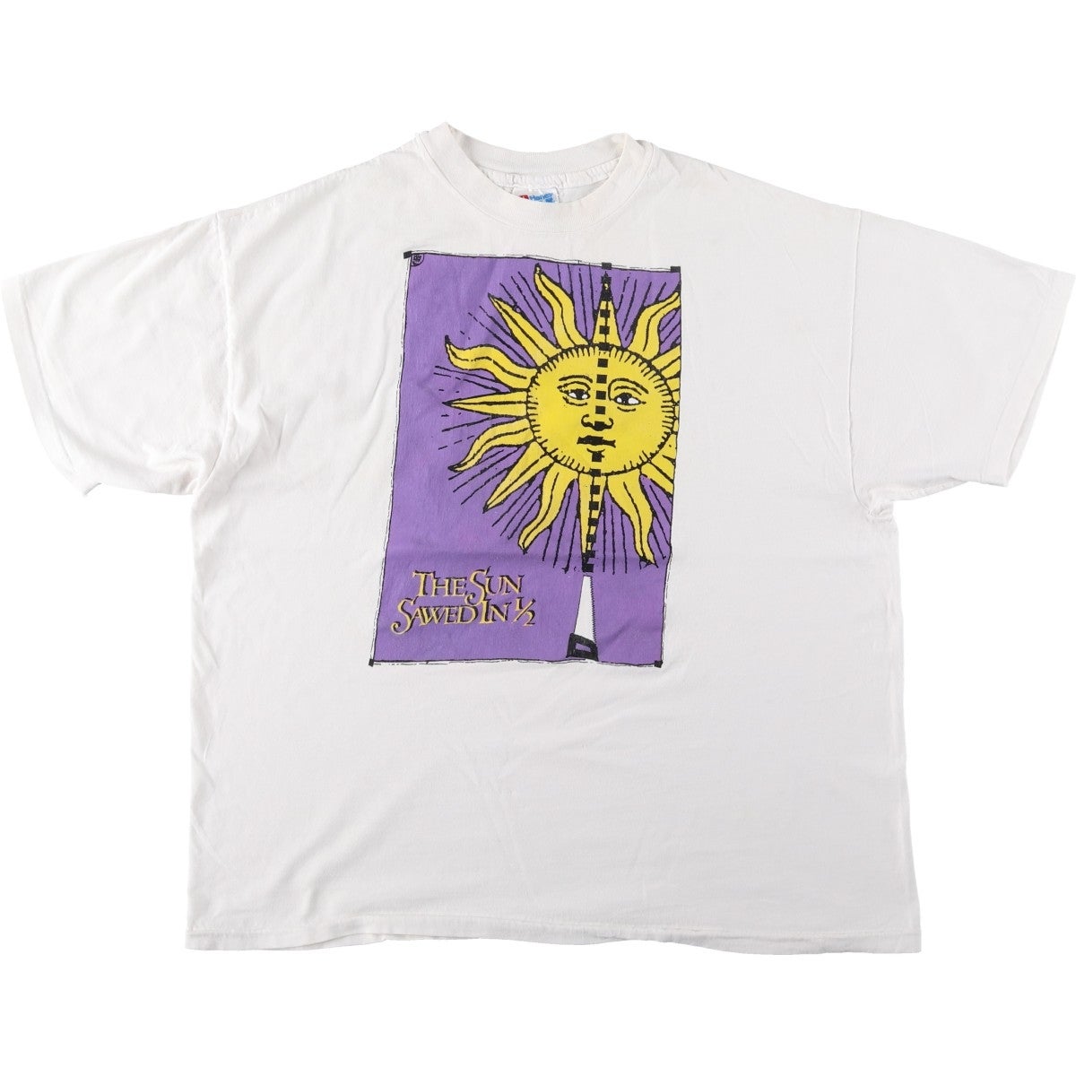 古着 90年代 ヘインズ Hanes The Sun Sawed in 1/2 バンドTシャツ バン