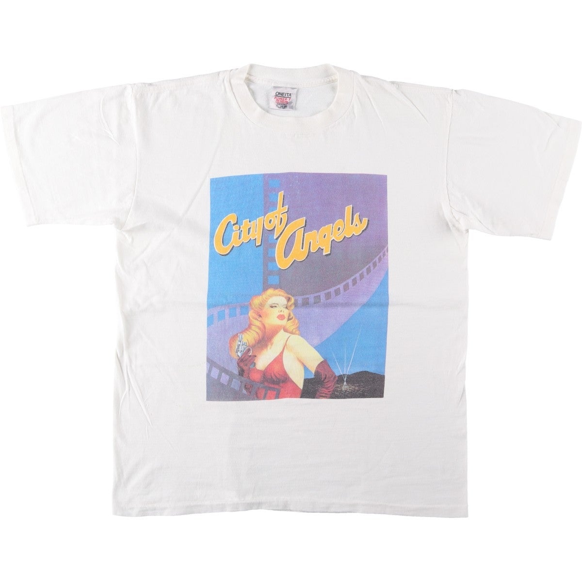 古着 90年代 オニータ ONEITA POWER /50plus プリントTシャツ USA製