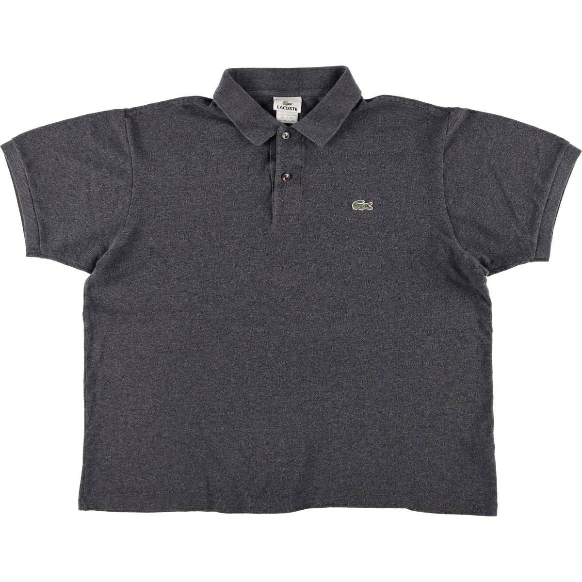 古着 ラコステ LACOSTE フランス企画 半袖 ポロシャツ 8 メンズXXL相当