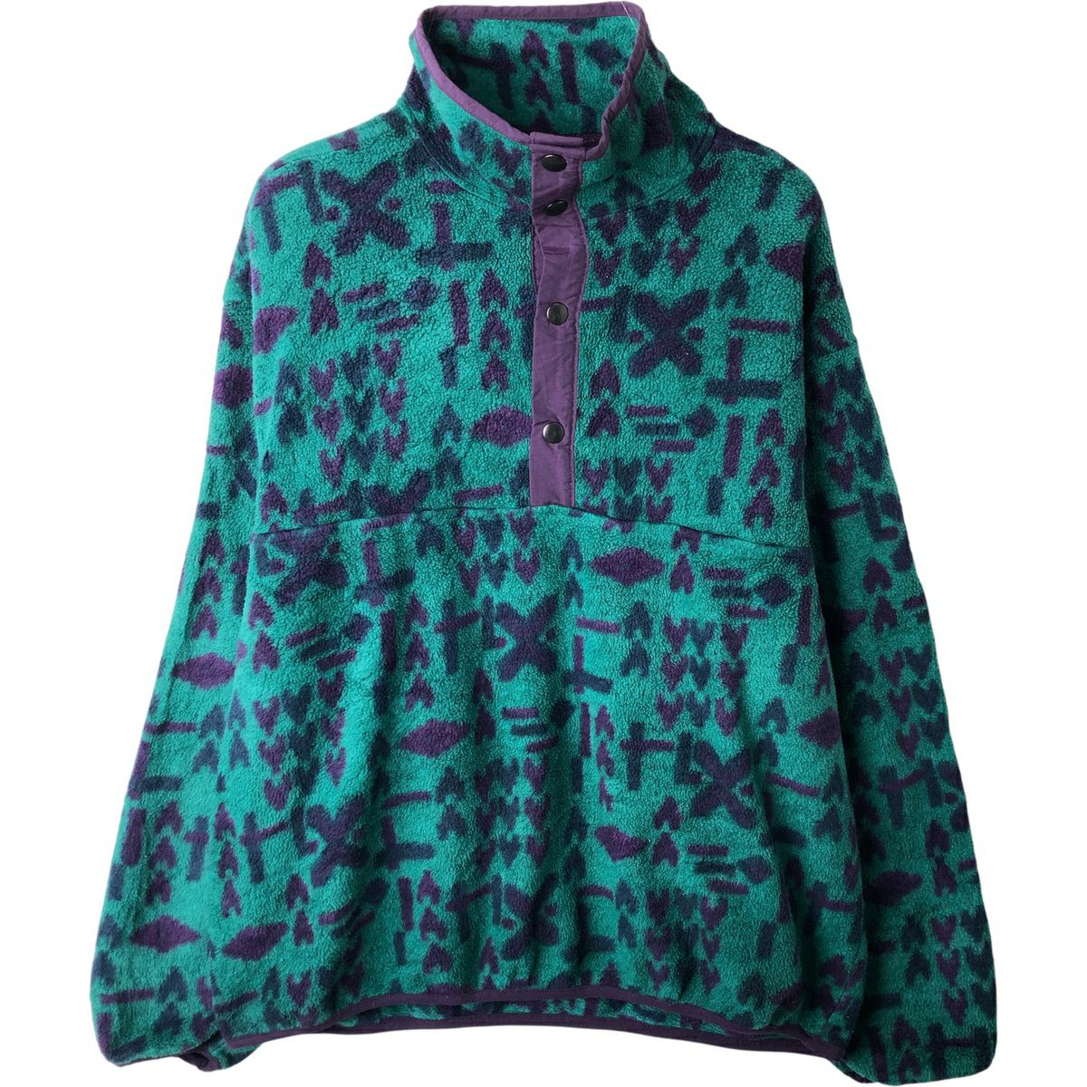 古着 80年代 ウールリッチ WOOLRICH スナップT ハーフスナップ