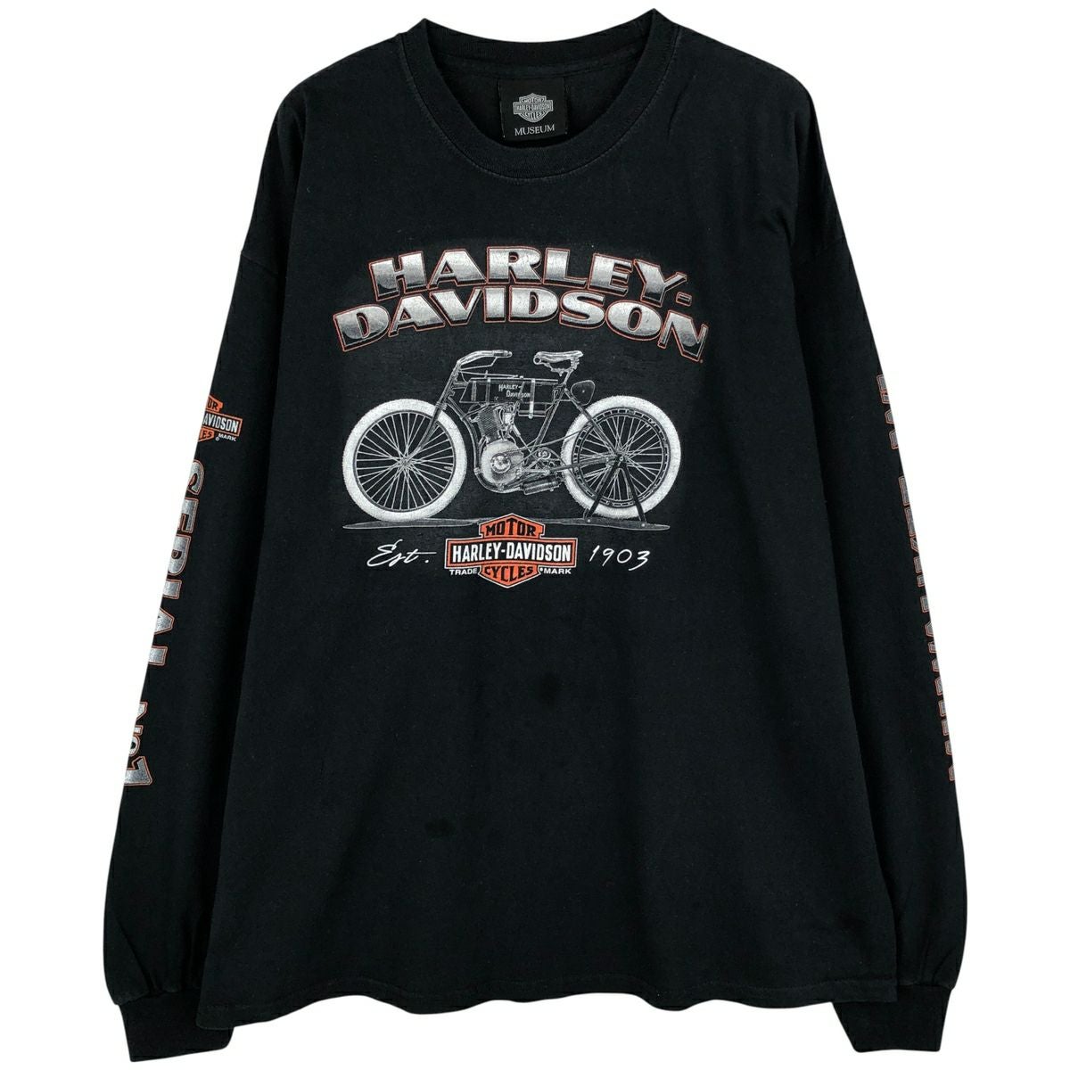 古着 ハーレーダビッドソン Harley-Davidson ロングTシャツ ロンT