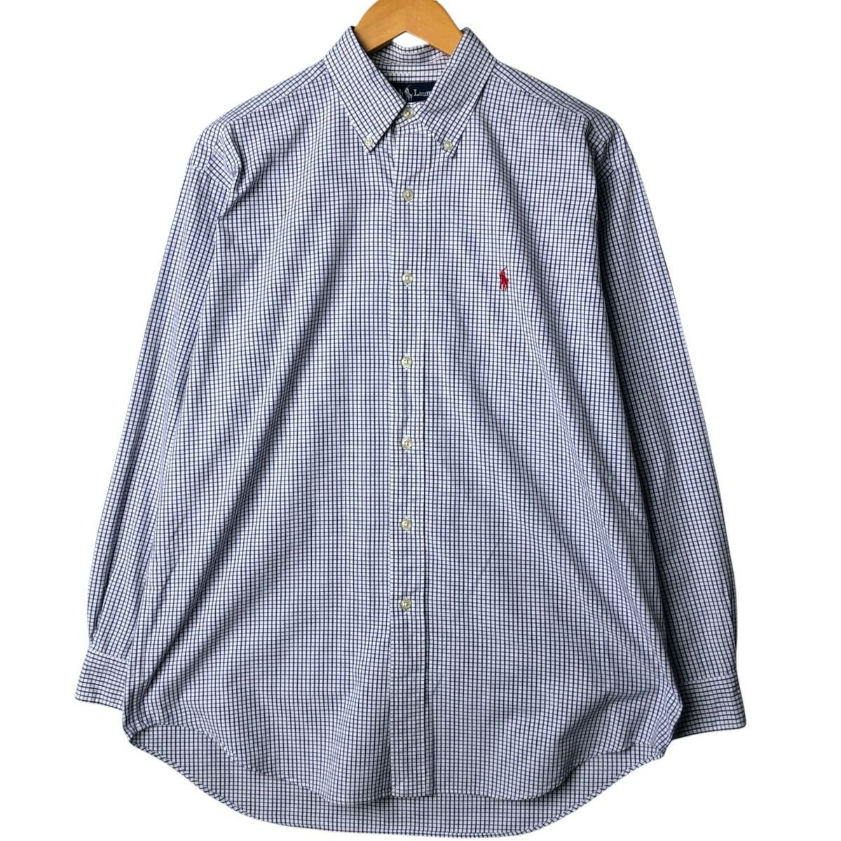 古着 ラルフローレン Ralph Lauren BLAKE 長袖 ボタンダウンチェック