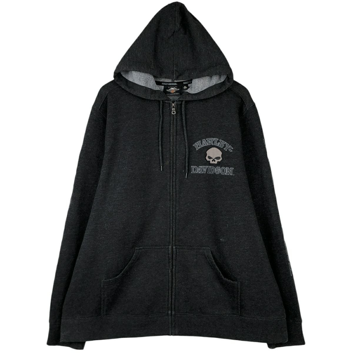 古着 ハーレーダビッドソン Harley-Davidson フルジップスウェット