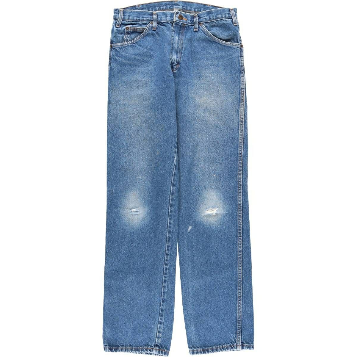 古着 濃紺 ディッキーズ Dickies テーパードデニムパンツ メンズw30