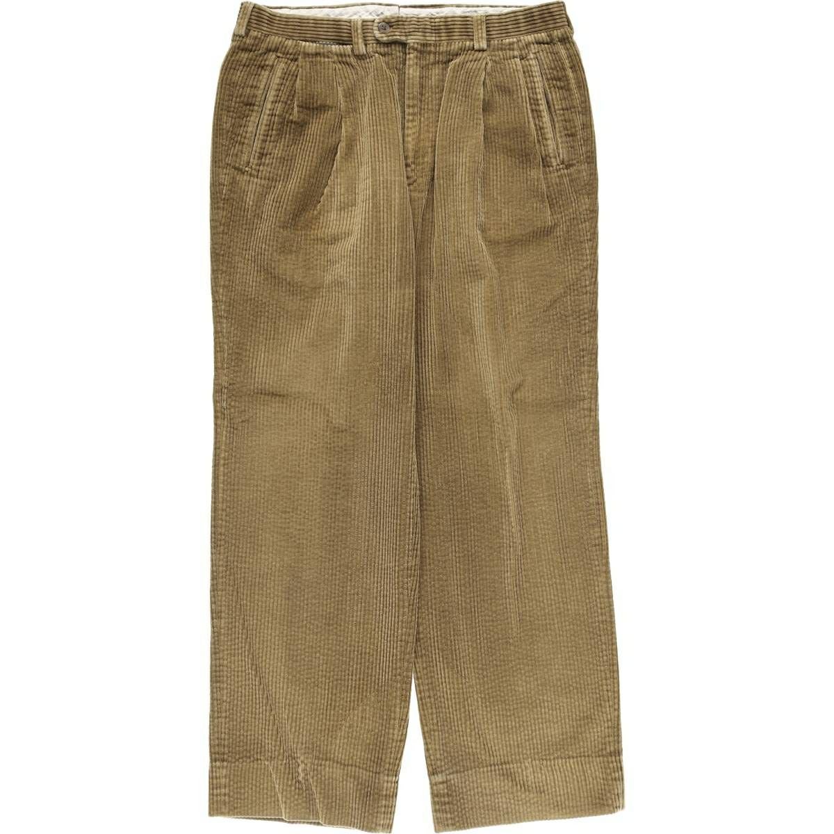 古着 エルメネジルドゼニア Ermenegildo Zegna ツータック ウール